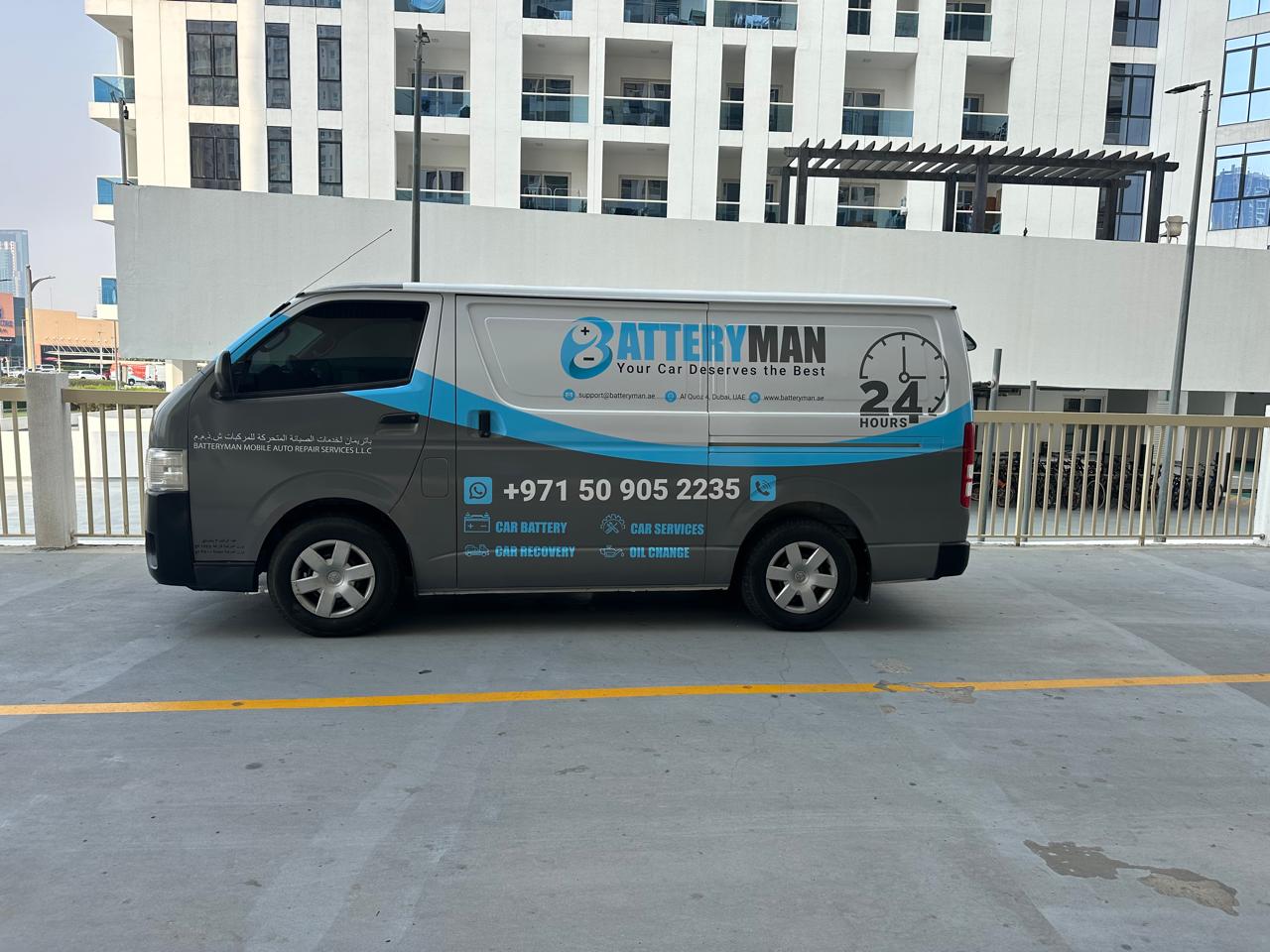 Batteryman Van