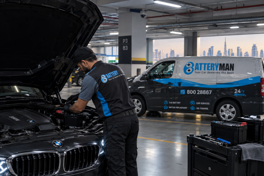 Stranded in a Dubai Skyscraper Basement with a Dead BMW Battery? Here Is How to Fix It